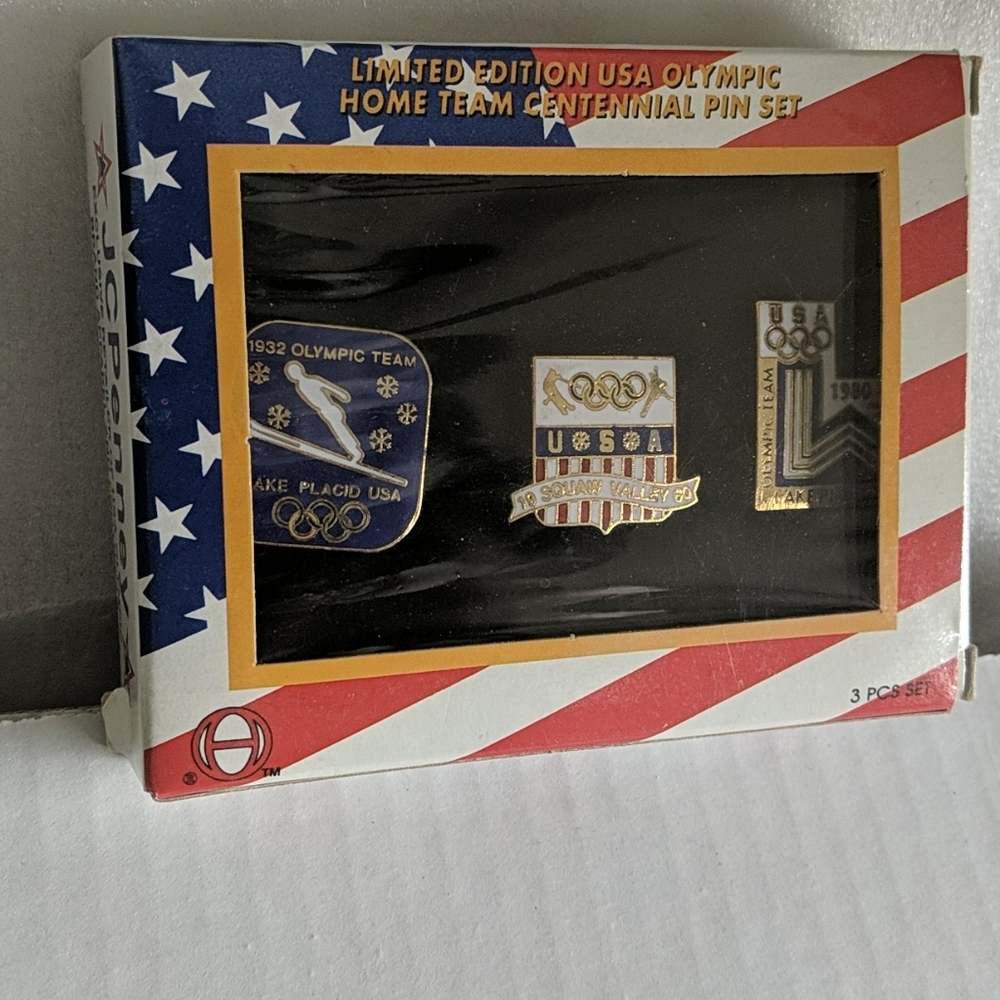1996 USA Olympic Home Team Centennial Pin Set